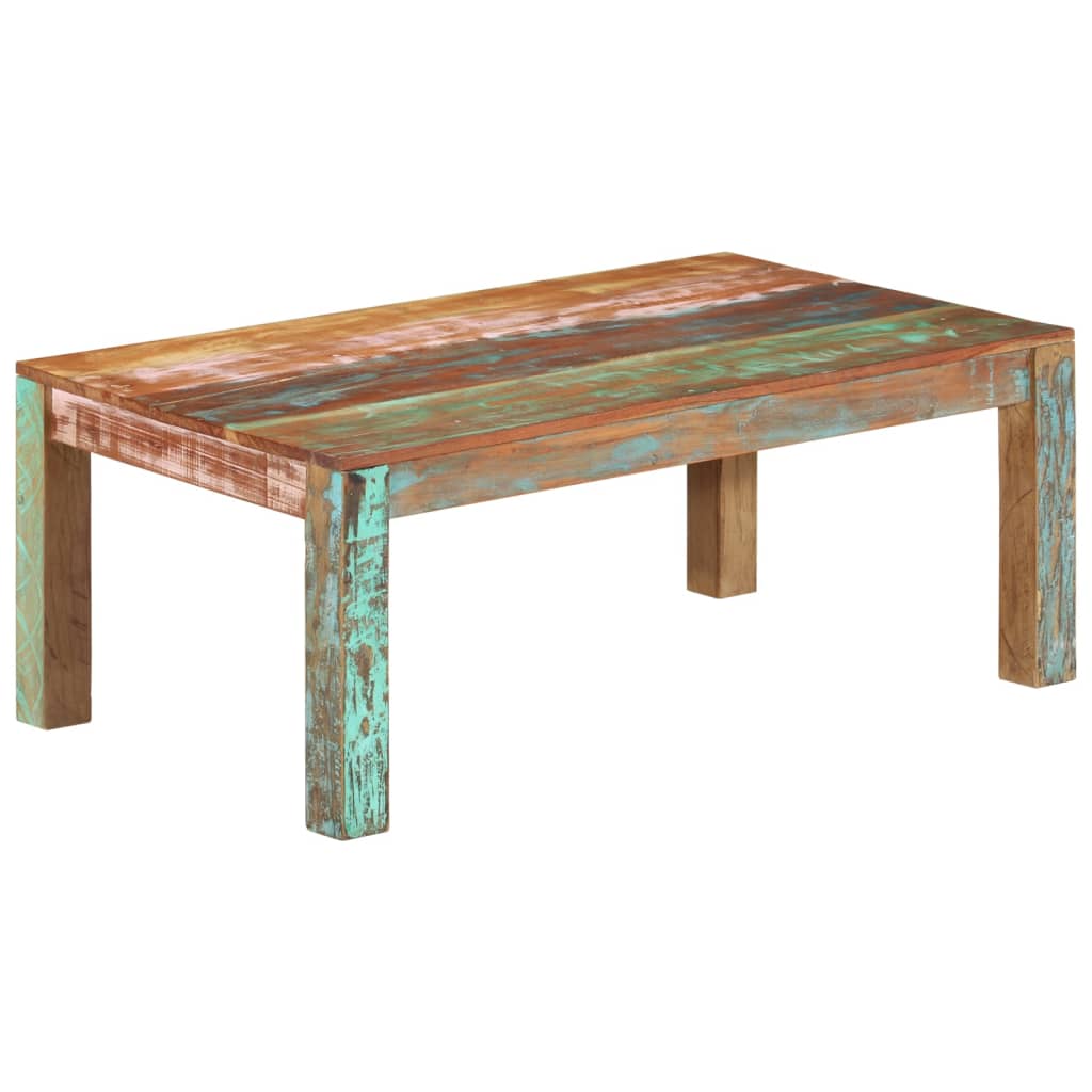 Couchtisch Altholz Massiv 100x60x40 cm