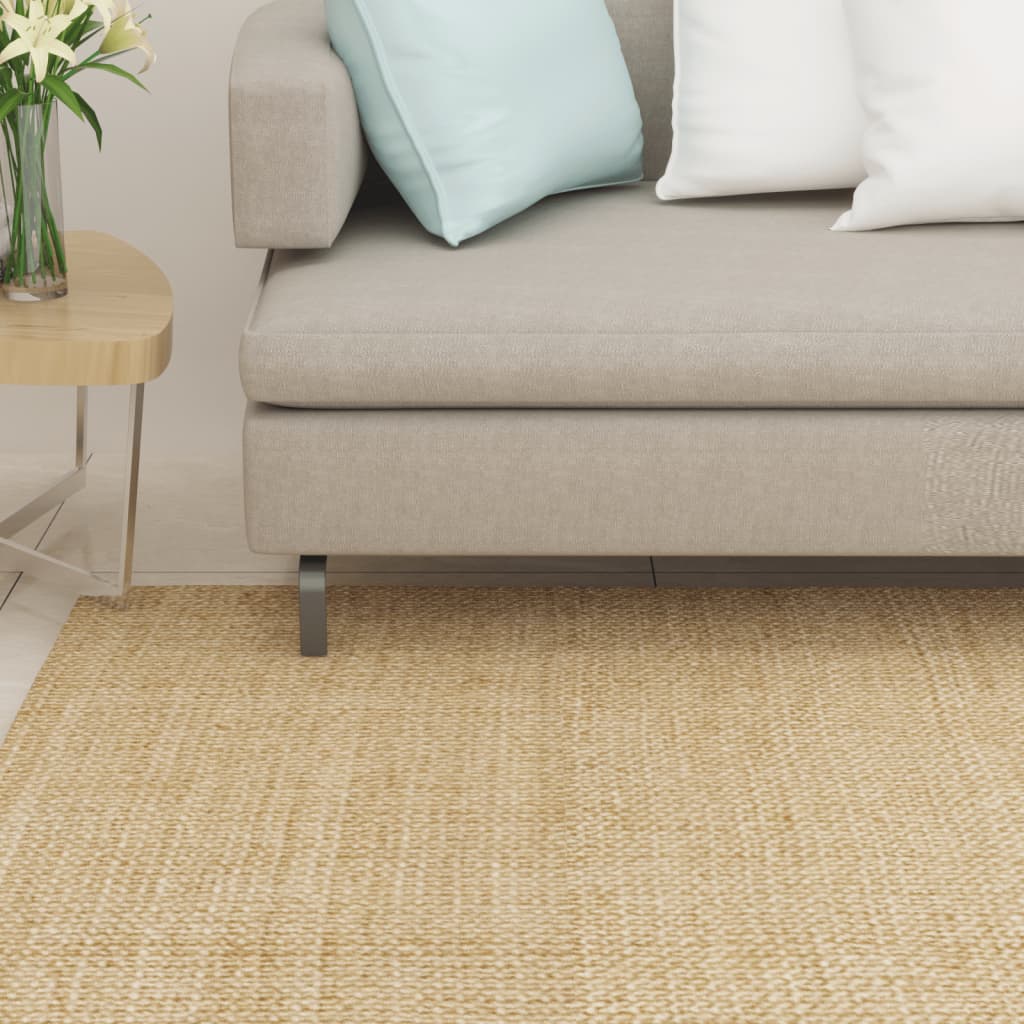 Natural sisal rug 80x200 cm