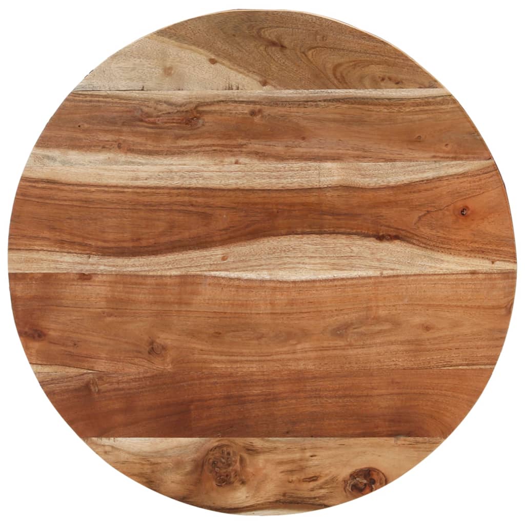 Table basse Ø68 cm en bois d'acacia massif