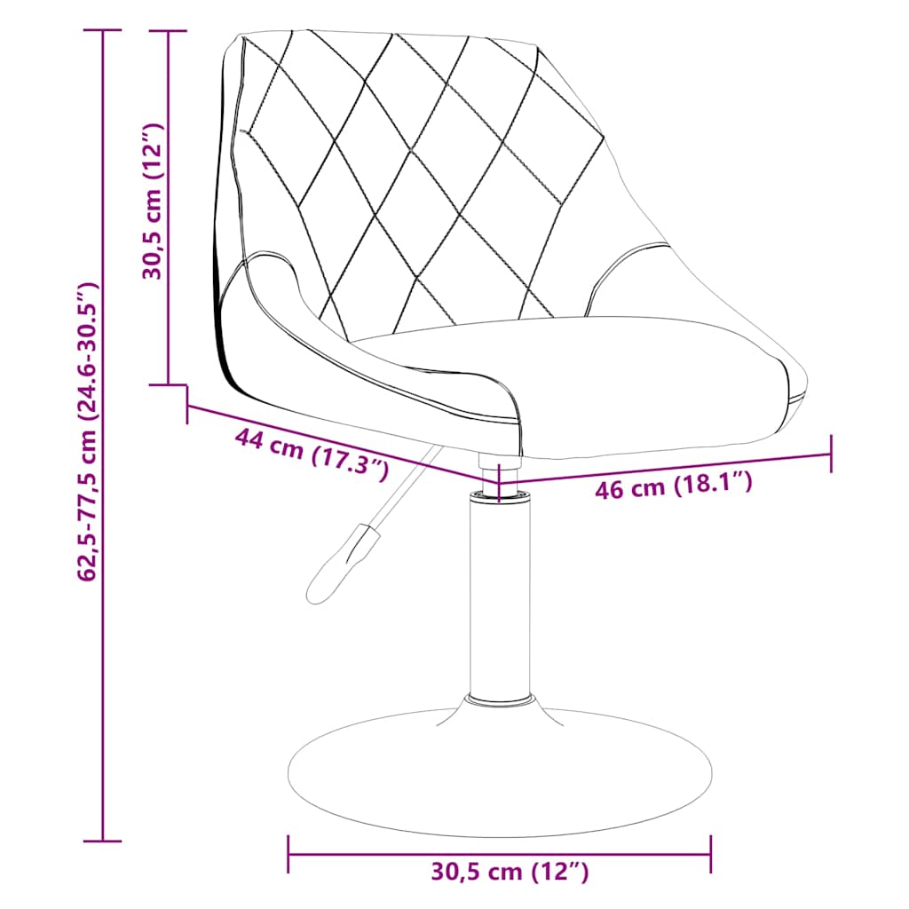 Dining chair dark green velvet