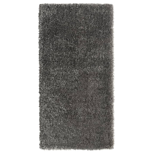 Shaggy-Teppich Hochflor Anthrazit 100x200 cm 50 mm
