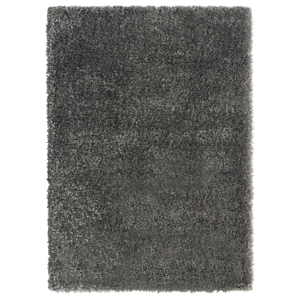Shaggy-Teppich Hochflor Anthrazit 120x170 cm 50 mm