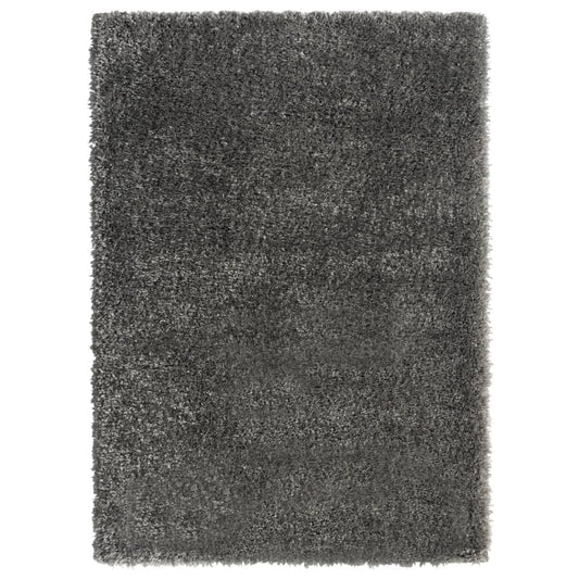 Shaggy-Teppich Hochflor Anthrazit 120x170 cm 50 mm