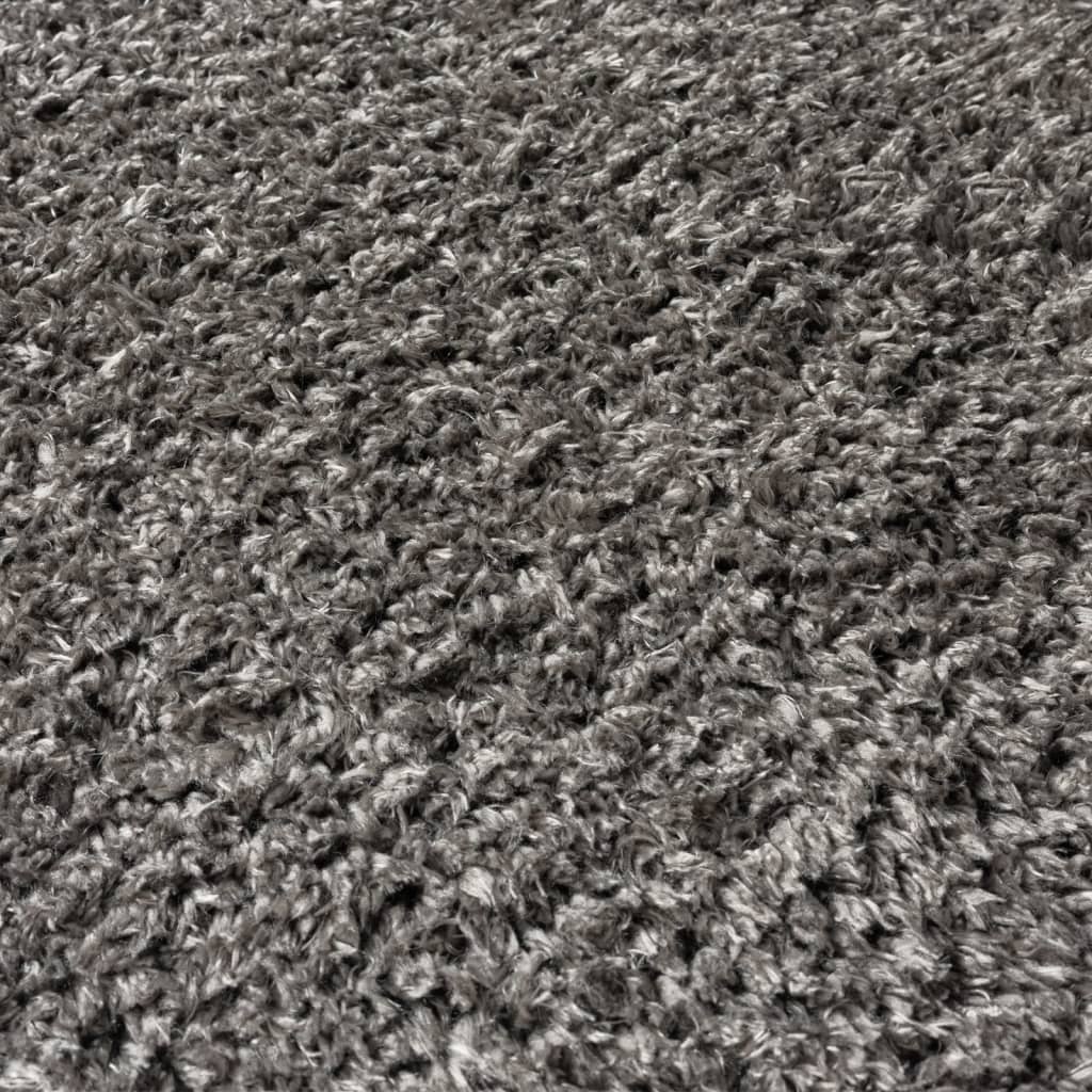 Shaggy-Teppich Hochflor Anthrazit 120x170 cm 50 mm
