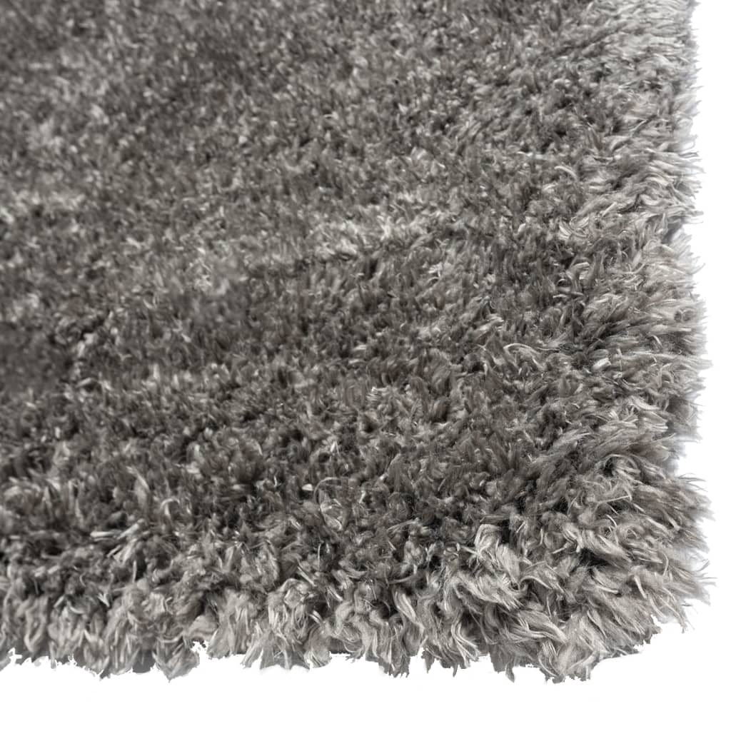 Shaggy Teppich Hochflor Anthrazit 140x200 cm 50 mm