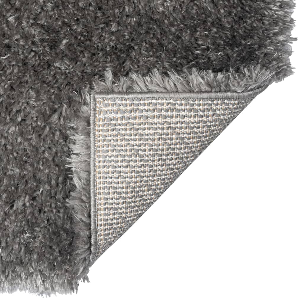 Shaggy-Teppich Hochflor Anthrazit 200x290 cm 50 mm