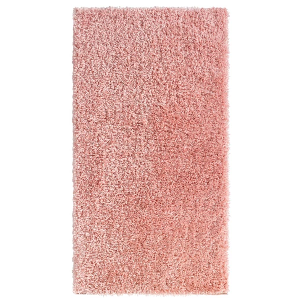Shaggy-Teppich Hochflor Rosa 80x150 cm 50 mm