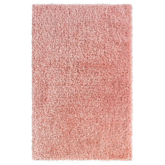 Shaggy-Teppich Hochflor Rosa 200x290 cm 50 mm