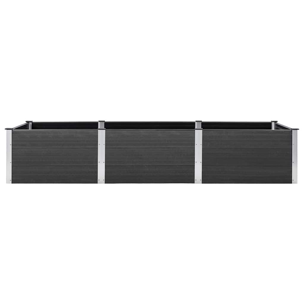 Hochbeet Grau 300x100x54 cm WPC