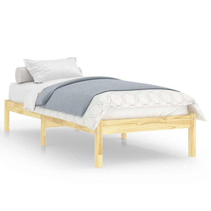 Bettgestell ohne Matratze Massivholz Klein Einzelbett