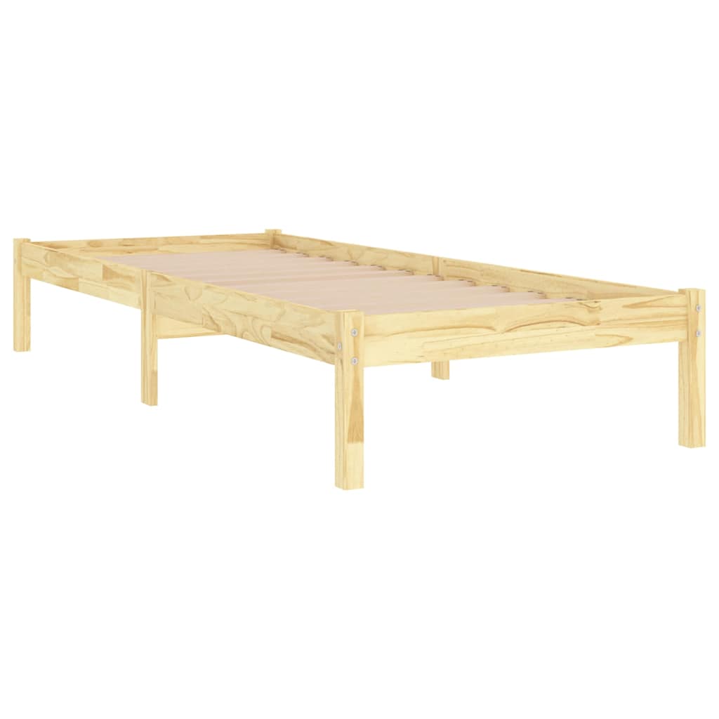 Bettgestell ohne Matratze Massivholz Klein Einzelbett