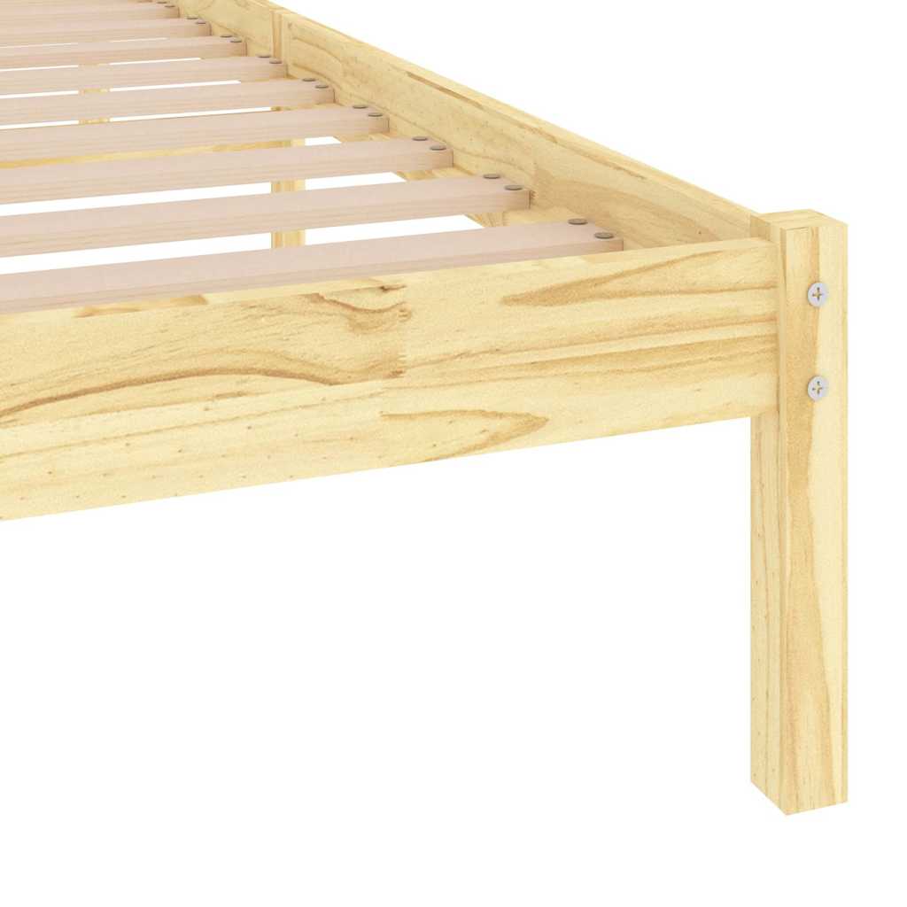 Bettgestell ohne Matratze Massivholz Klein Einzelbett