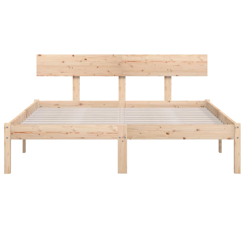 Massivholzbett ohne Matratze 140x200 cm