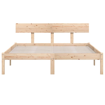 Massivholzbett ohne Matratze 140x200 cm