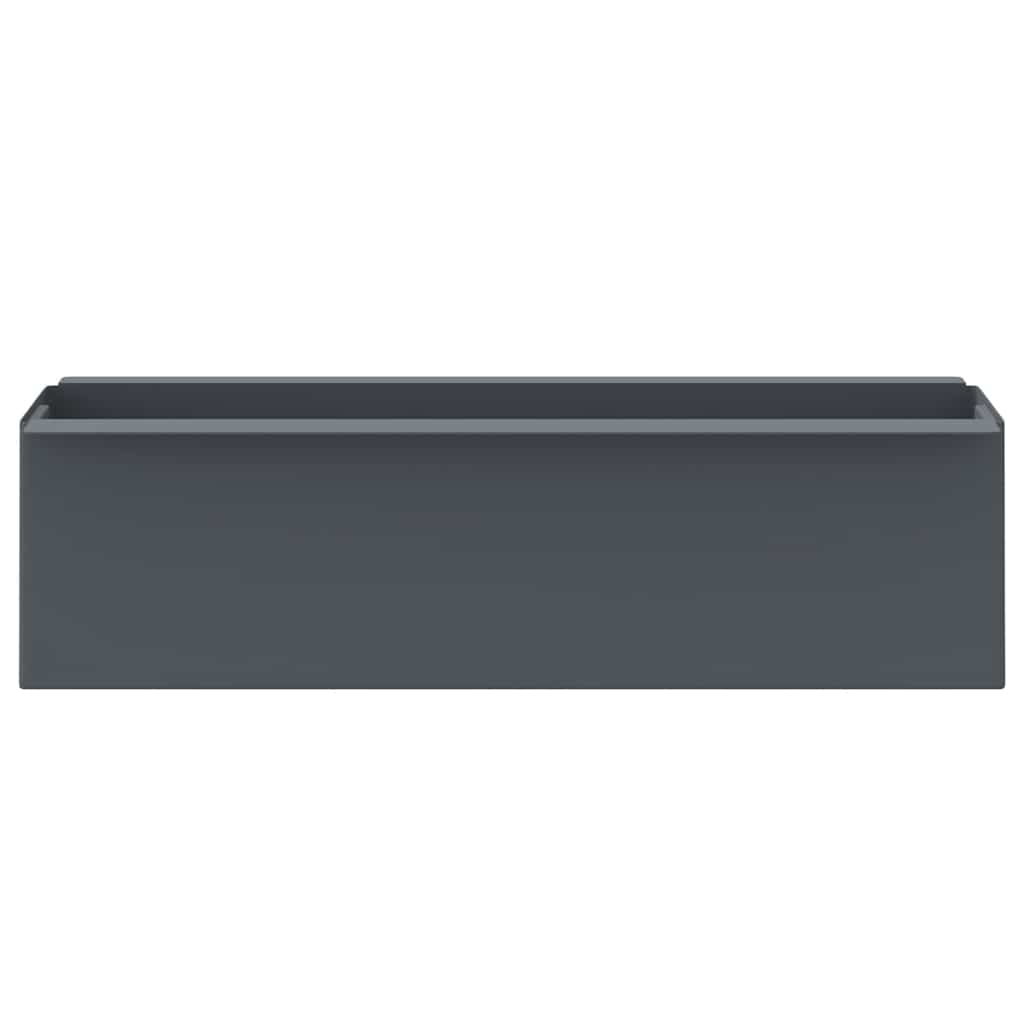 Pflanzkasten für Europaletten 12 Stk. Grau 36x13,5x9,5 cm PP