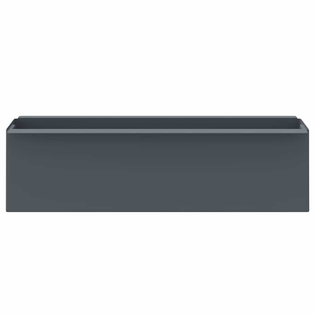 Pflanzkasten für Europaletten 12 Stk. Grau 36x13,5x9,5 cm PP