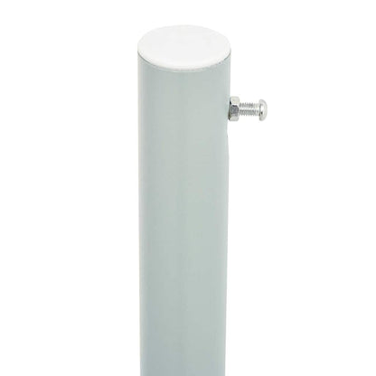 Seitenmarkise Ausziehbar 117x614 cm Grau