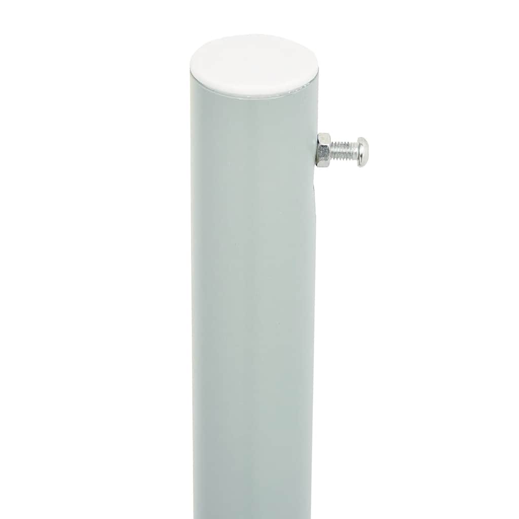 Seitenmarkise Ausziehbar 117x614 cm Grau