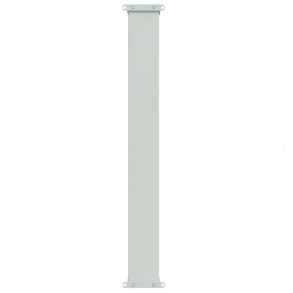 Seitenmarkise Ausziehbar 117x614 cm Braun