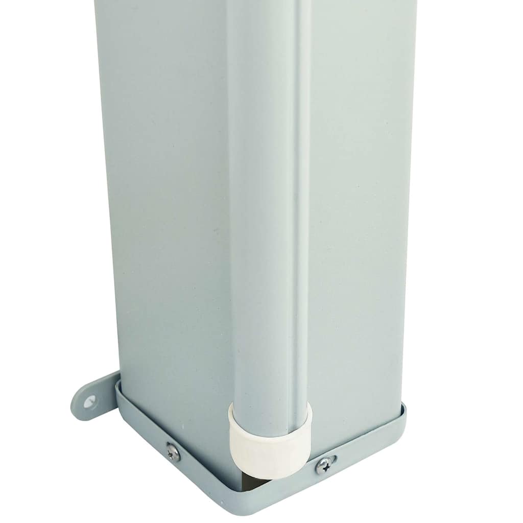 Seitenmarkise Ausziehbar 117x614 cm Braun