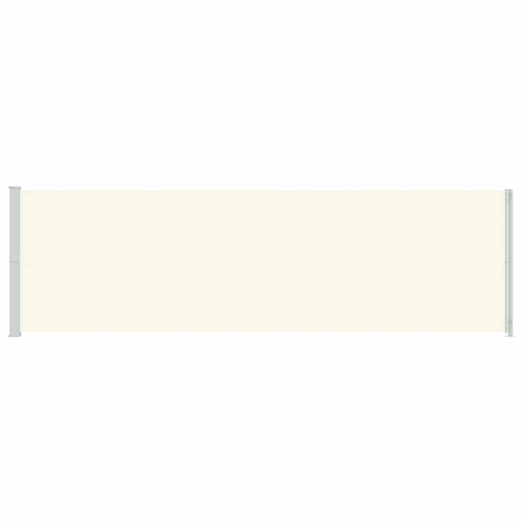 Seitenmarkise Ausziehbar 180x614 cm Creme