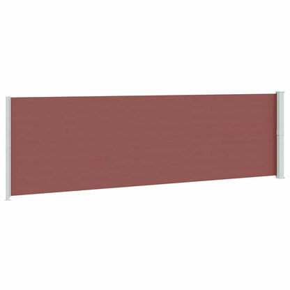 Seitenmarkise Ausziehbar 180x600 cm Braun