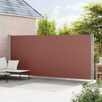 Seitenmarkise Ausziehbar 200x614 cm Braun