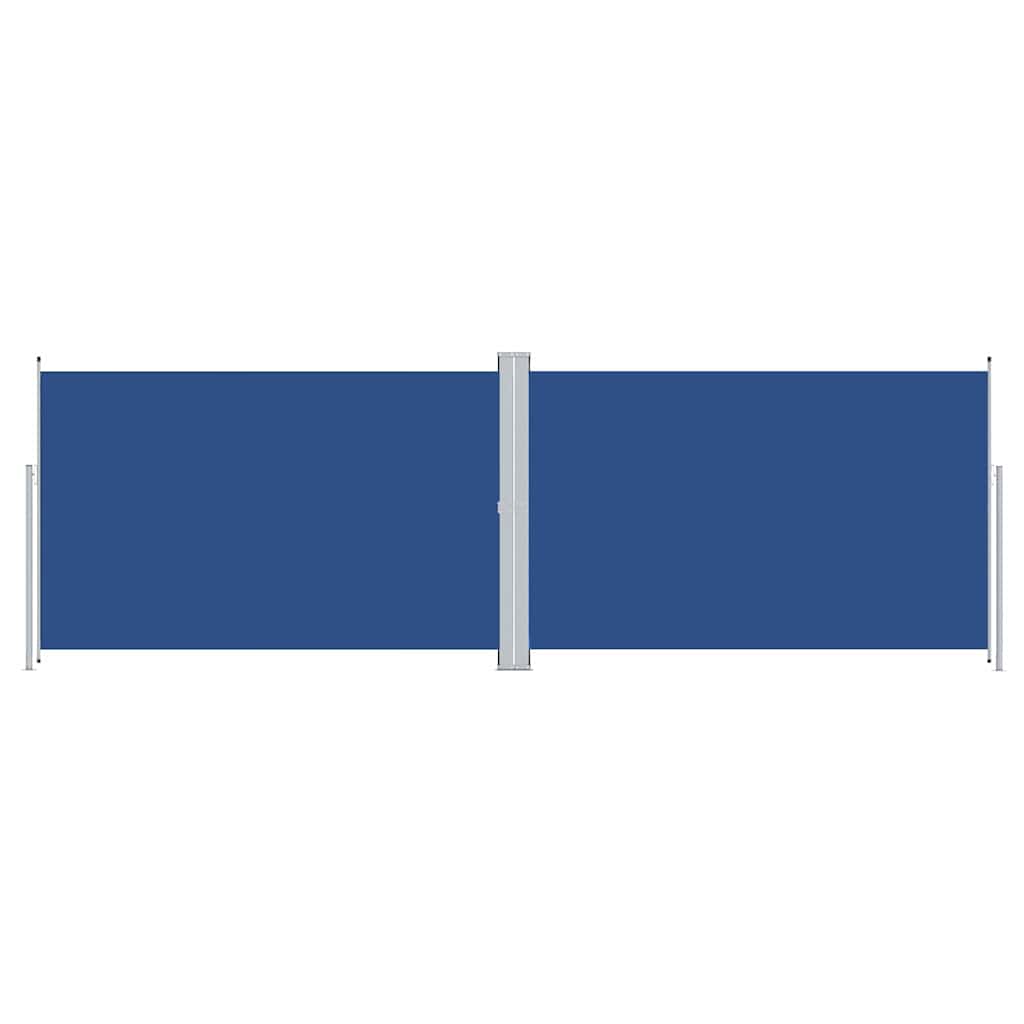 Seitenmarkise Ausziehbar Blau 200x600 cm