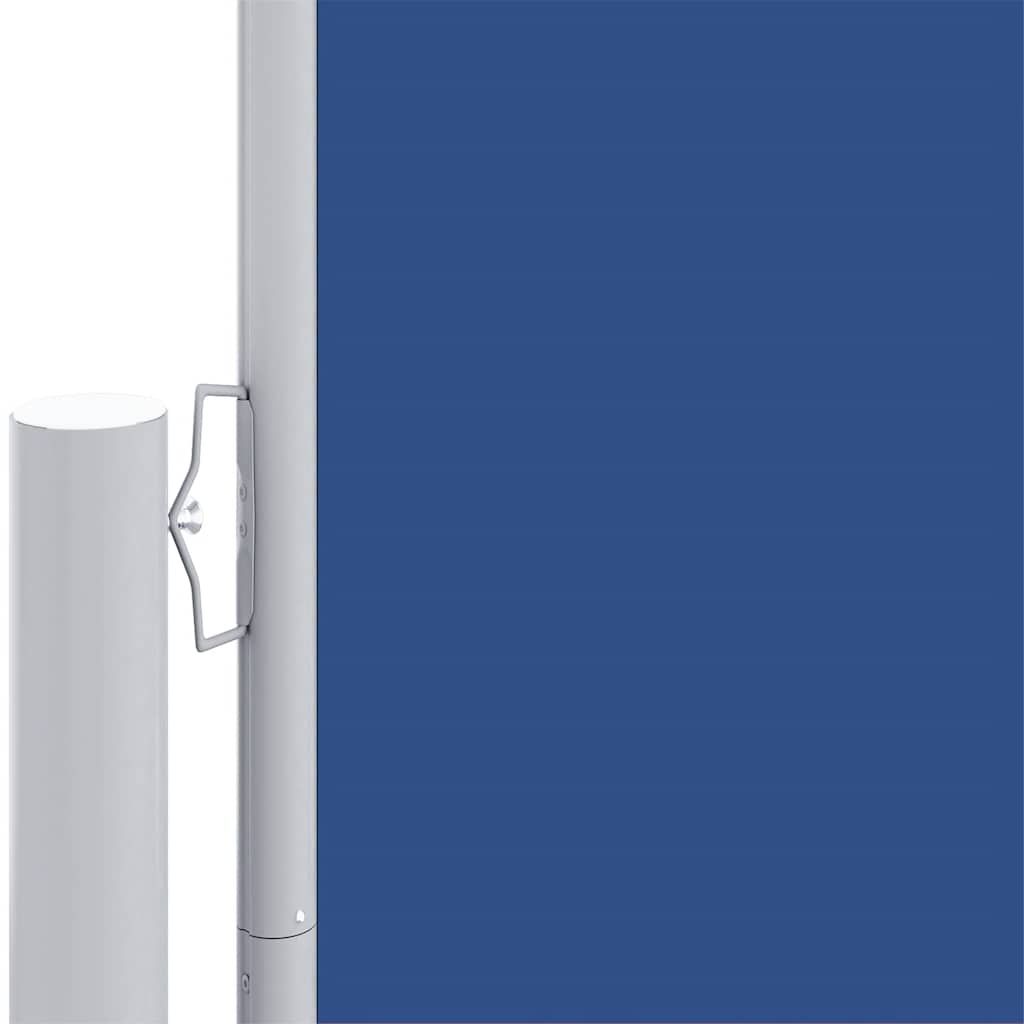 Seitenmarkise Ausziehbar Blau 200x600 cm
