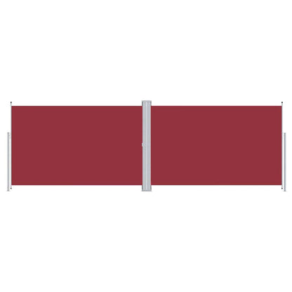 Seitenmarkise Ausziehbar Rot 200x600 cm