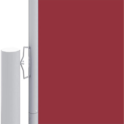 Seitenmarkise Ausziehbar Rot 200x600 cm