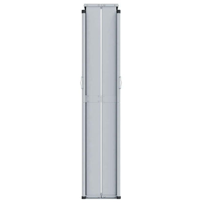 Seitenmarkise Ausziehbar Braun 200x1000 cm