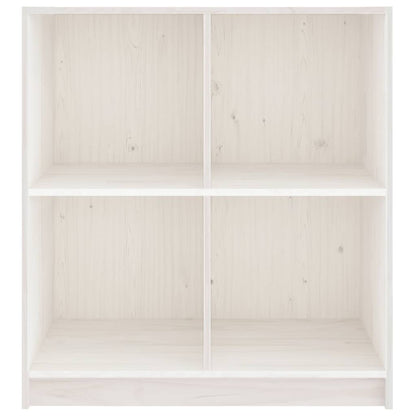 Sideboard Weiß 70x33x76 cm Massivholz Kiefer