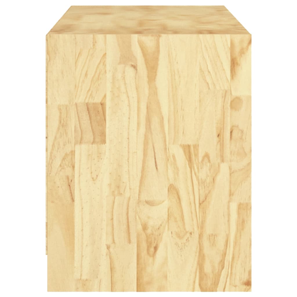 Meuble TV 104x33x41 cm en bois de pin massif