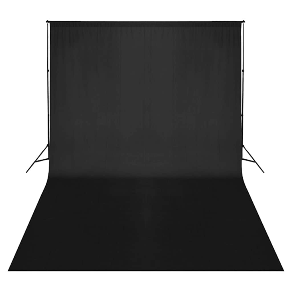 Fotostudio-Set mit Beleuchtung, Hintergrund und Reflektor