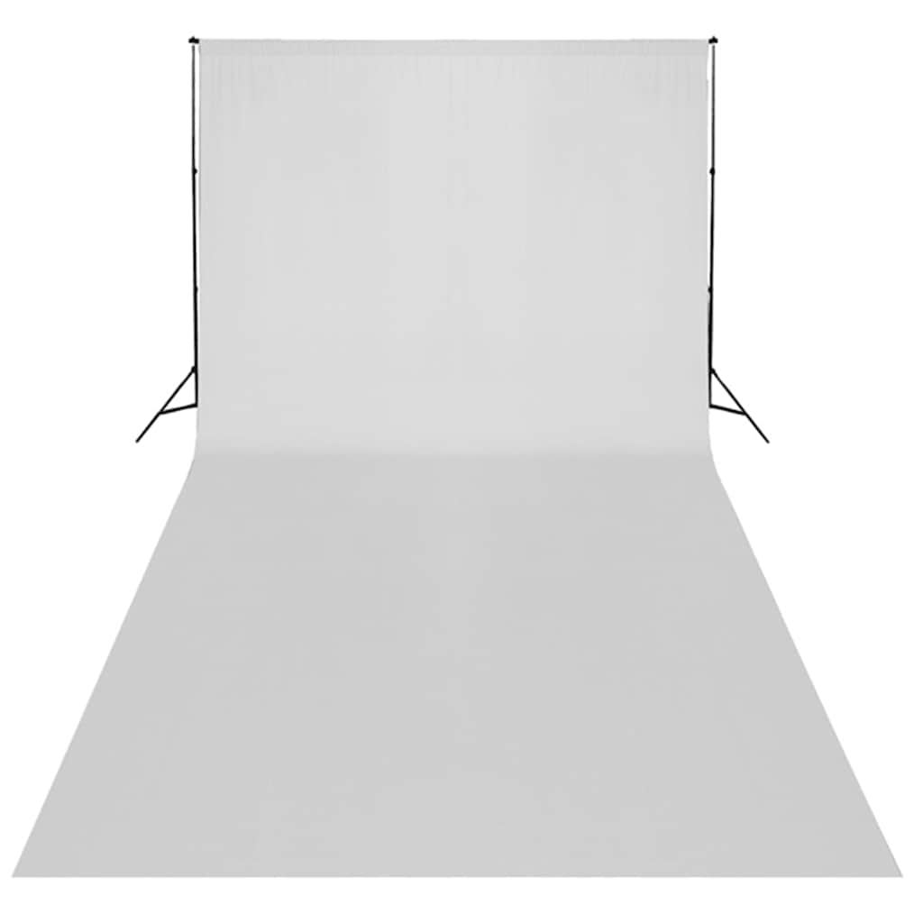 Fotostudio-Set mit Beleuchtung, Hintergrund und Reflektor