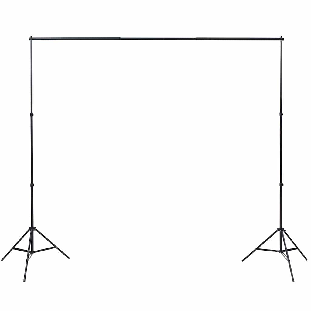 Fotostudio-Set mit Beleuchtung, Hintergrund und Reflektor