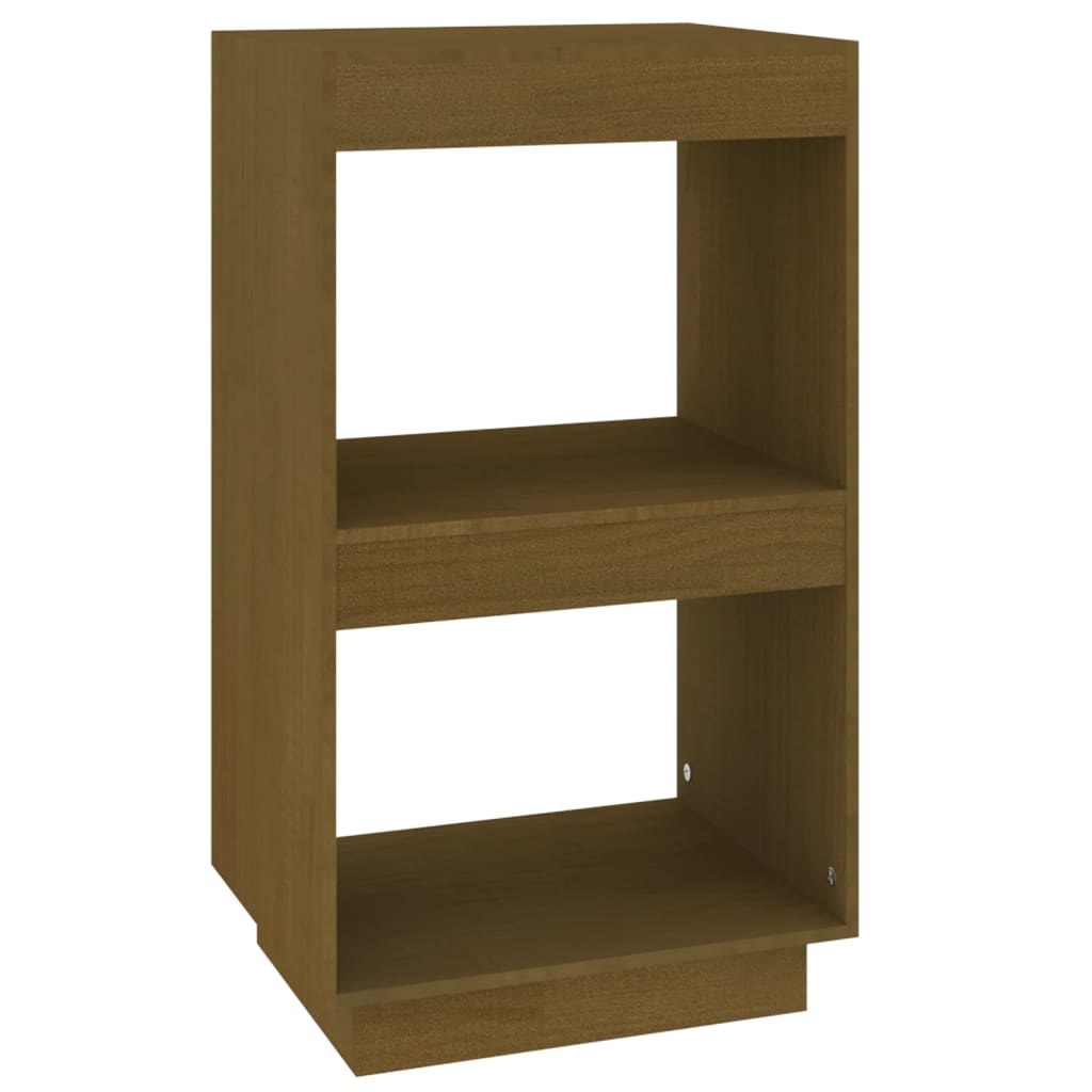 Bookshelf Honey Brown 40x35x71 cm Solid Pine Wood