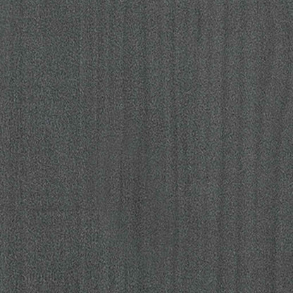 Bücherregal/Raumteiler Grau 40x35x103 cm Massivholz Kiefer