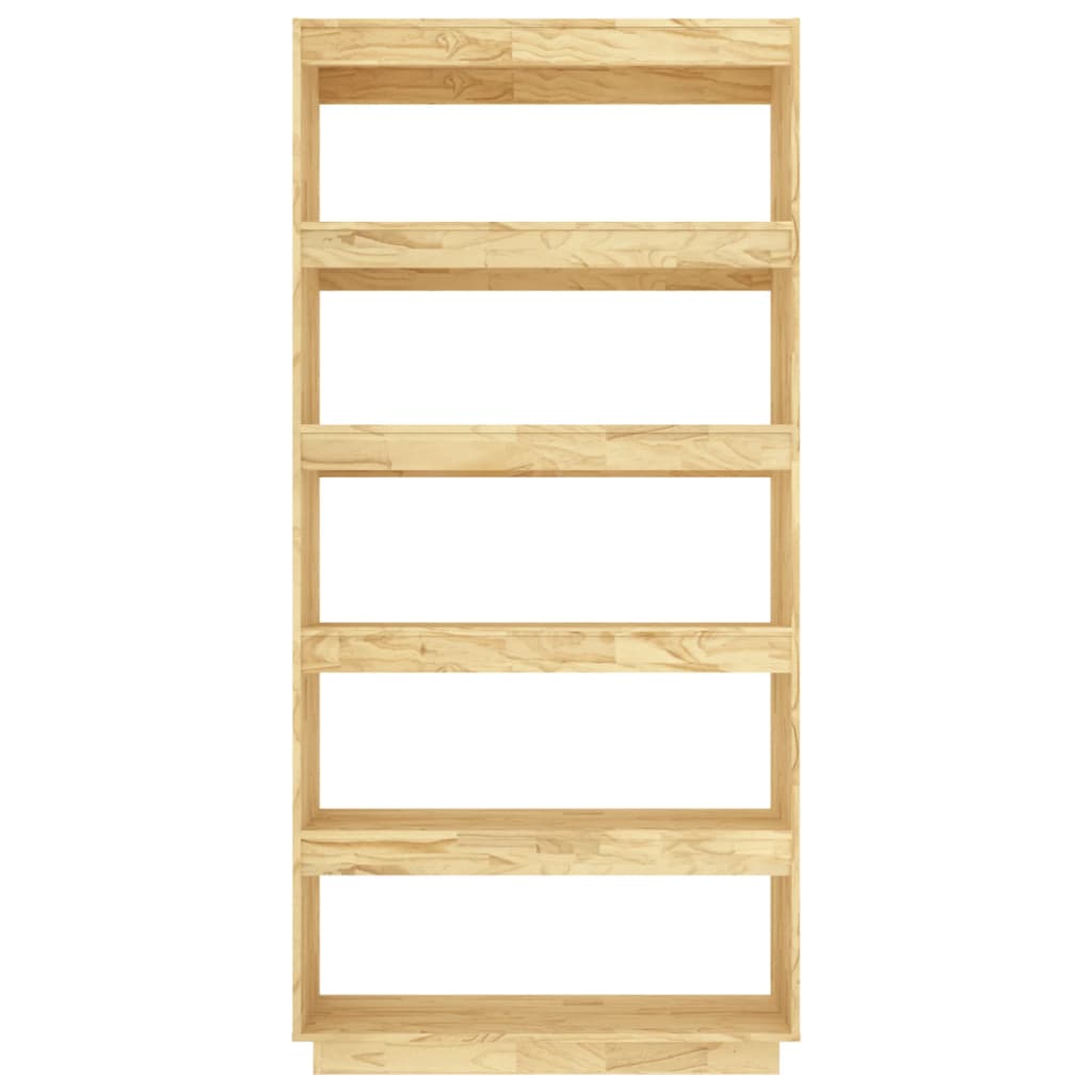 Bibliothèque/séparateur de pièce 80x35x167 cm en bois de pin massif