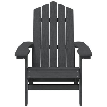 Adirondack-Gartenstuhl HDPE Anthrazit