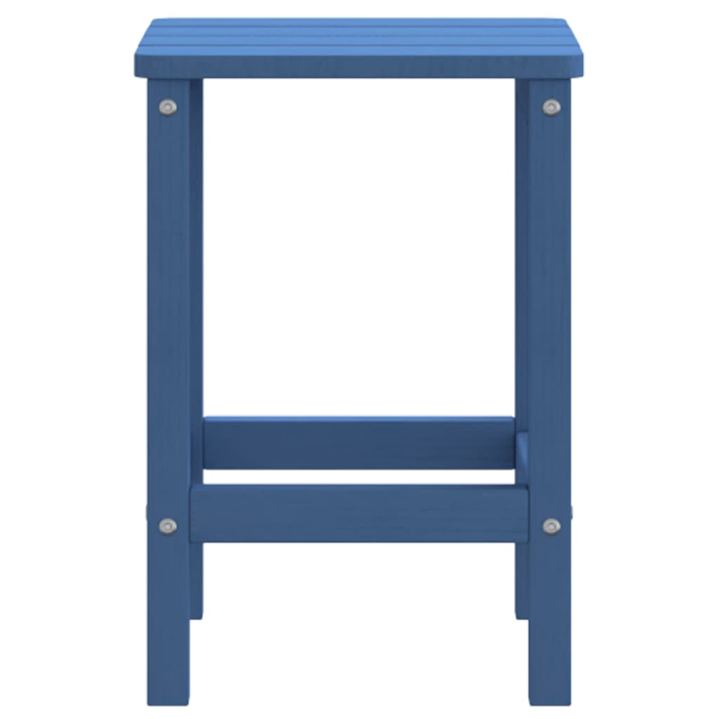 Adirondack-Gartentisch Meeresblau 38x38x46 cm HDPE
