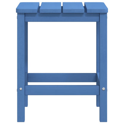 Adirondack-Gartentisch Meeresblau 38x38x46 cm HDPE