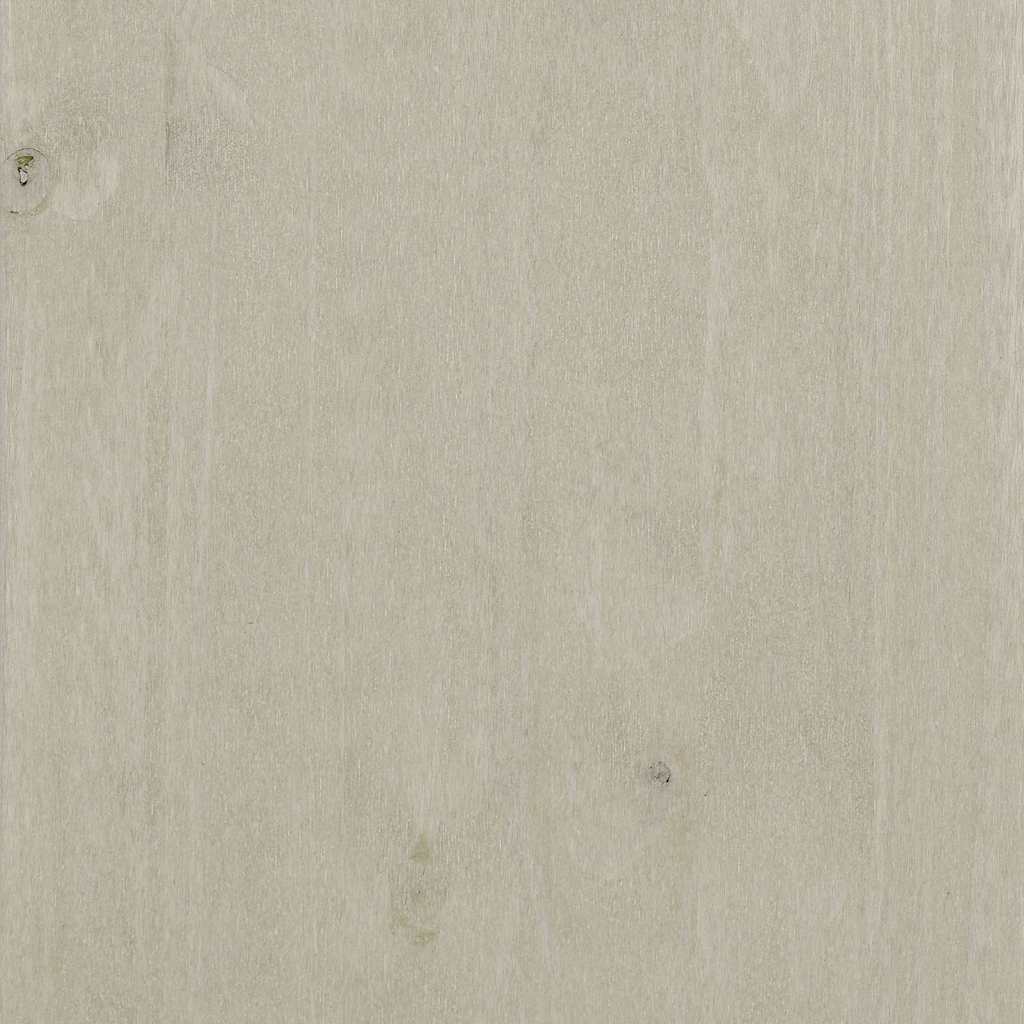 Sideboard HAMAR Weiß 90x40x80 cm Massivholz Kiefer