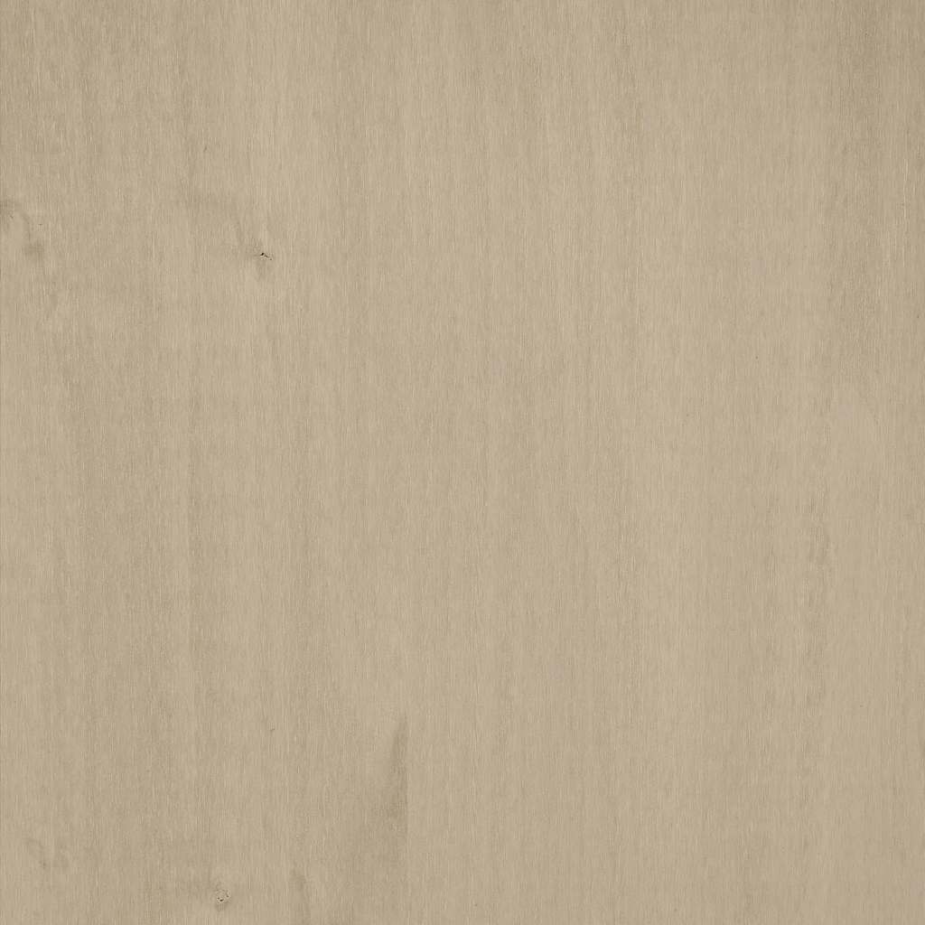 Sideboard HAMAR Honigbraun 100x55x35 cm Massivholz Kiefer