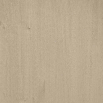 TV-Schrank HAMAR Honigbraun 158x40x40 cm Massivholz Kiefer