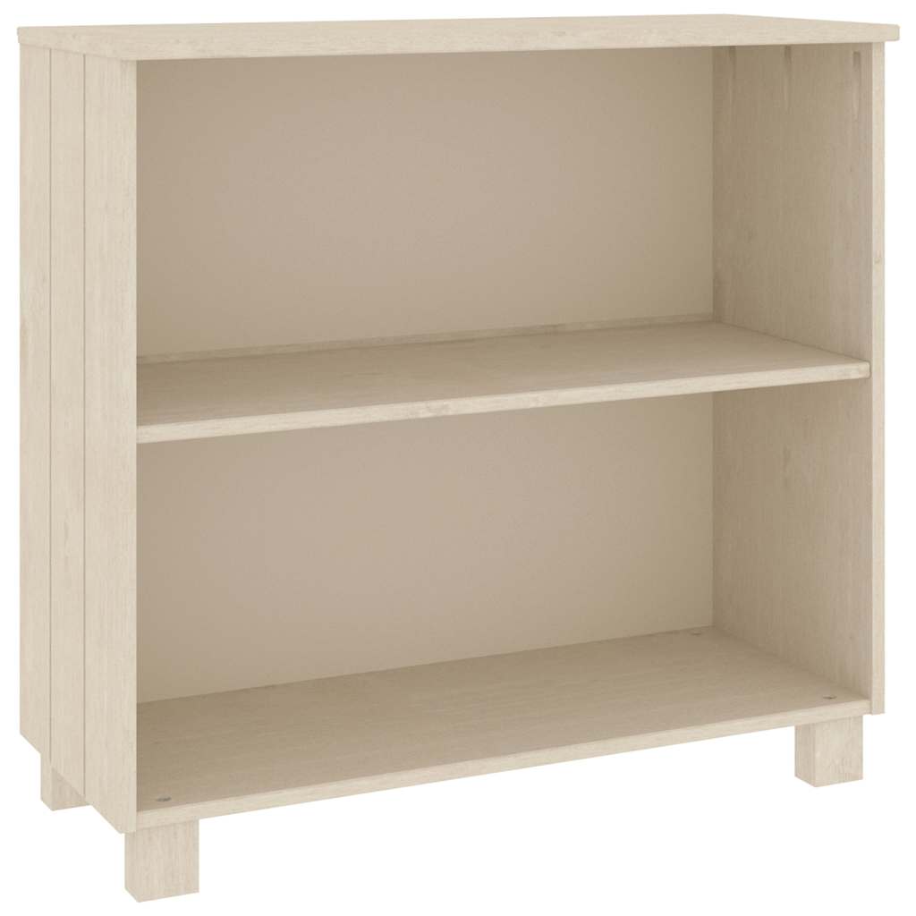 Sideboard HAMAR Honigbraun 85x35x80 cm Massivholz Kiefer