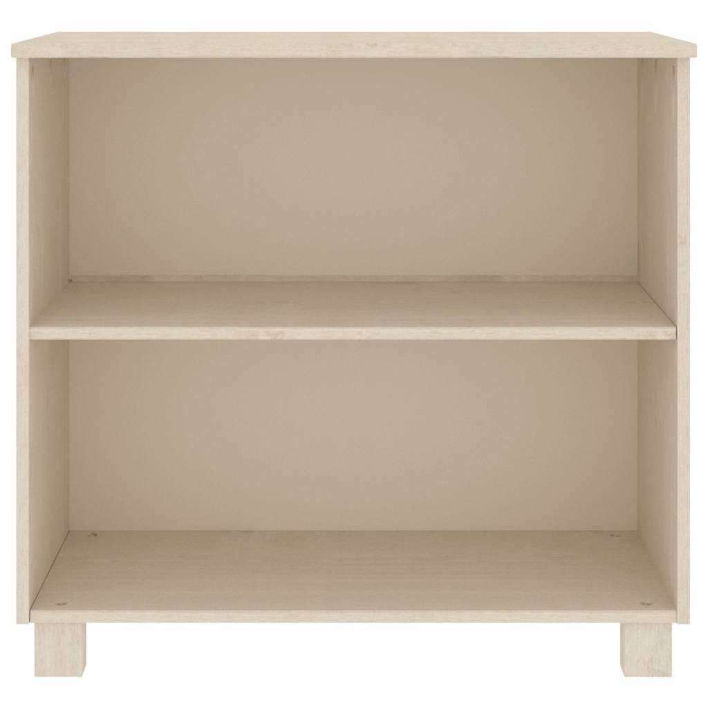 Sideboard HAMAR Honigbraun 85x35x80 cm Massivholz Kiefer