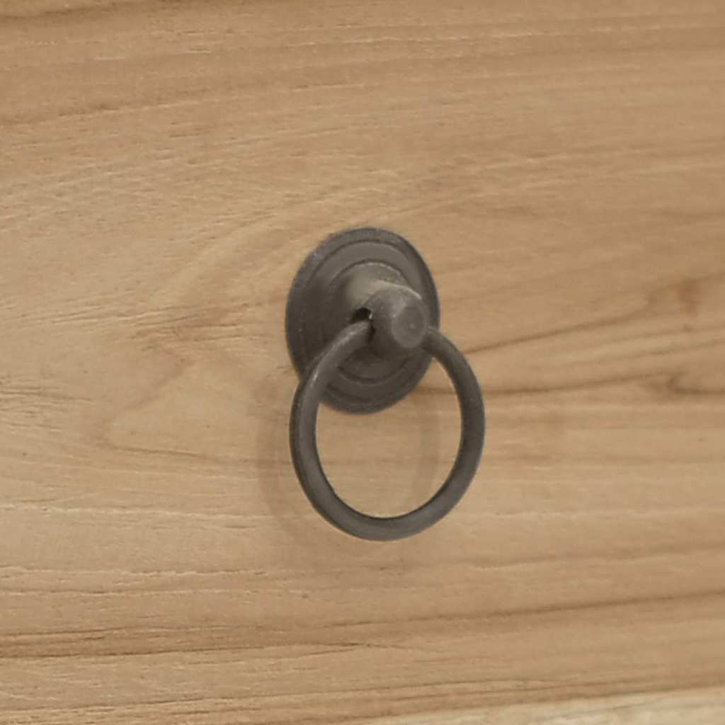 Kommode 30x30x90 cm Massivholz Teak
