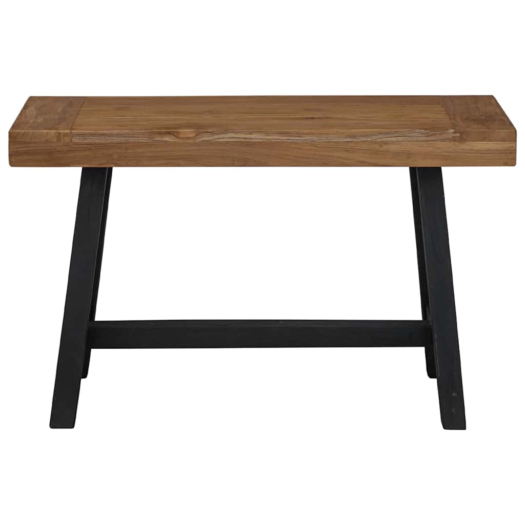 Bank 80 cm Massivholz Teak